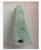 Groot stuk groen blauwe aquamarijn 9 cm staand, Verzamelen, Mineralen en Fossielen, Ophalen of Verzenden, Mineraal