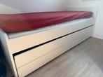 beds ( Ikea SLÄKT bedfr&onbbed en opb 90x200) + 2 stand kast, Huis en Inrichting, Slaapkamer | Bedden, Ophalen, 90 cm, Eenpersoons