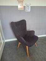 Fauteuil donker grijs, Ophalen, Eenpersoons, 75 tot 100 cm, Zo goed als nieuw