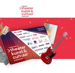 Theater kunst & cultuurkaart, Eén persoon, Cadeaubon