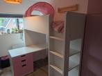 IKEA STUVA Hoogslaper Roze - Bureau & Kast, Ophalen, Gebruikt, Hoogslaper