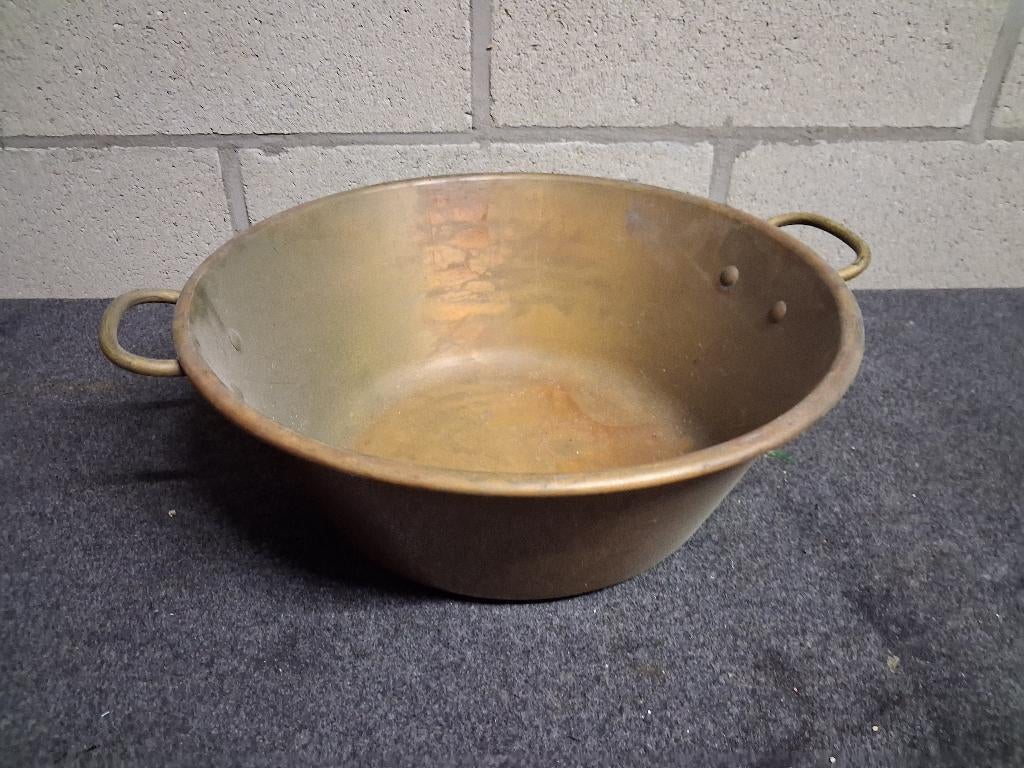 vintage , koperen pan, Ophalen