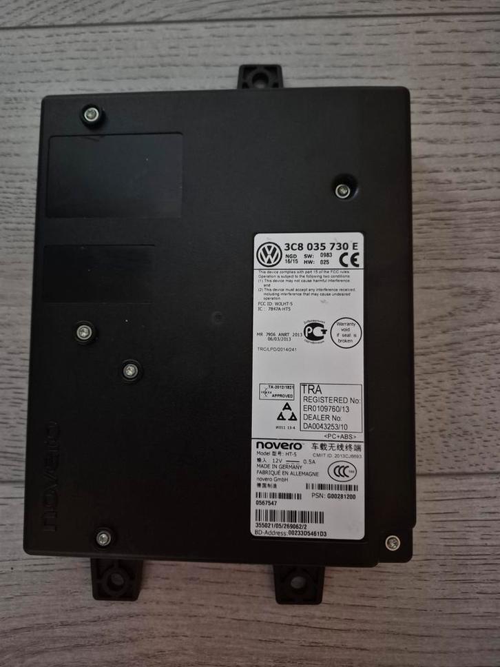 Bluetooth Module VW Audi Seat Skoda 3C8035730E, Auto-onderdelen, Elektronica en Kabels, Ophalen of Verzenden