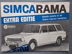 Brochure SIMCARAMA 1970 - NL, Boeken, Auto's | Folders en Tijdschriften, Ophalen of Verzenden, Gelezen, Overige merken