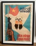 Originele Vietnamese propaganda poster, Antiek en Kunst, Ophalen