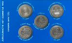 Het Dommetje Utrecht set (5st) 1992, Postzegels en Munten, Penningen en Medailles, Ophalen of Verzenden, Overige materialen, Nederland