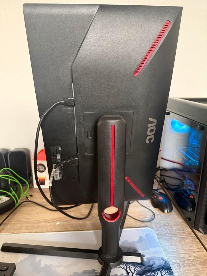 AOC 25G3ZM 25 inch Full HD 240Hz Gaming Monitor, Computers en Software, Monitoren, Nieuw, 201 Hz of meer, HDMI, Gaming, In hoogte verstelbaar