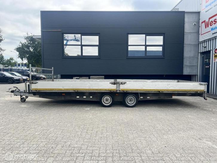 EDUARD Plateauwagen XL 606x220cm 3.500kg bouwjaar 2010, Auto diversen, Aanhangers en Bagagewagens, Gebruikt