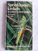 Sprinkhanen,  krekels en andere rechtvleugeligen , Sandhall, Boeken, Natuur, Gelezen, Vogels, Ophalen of Verzenden