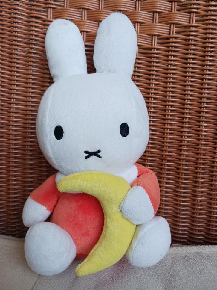 Nijntje Knuffel Sikkelcelfonds, Kinderen en Baby's, Speelgoed | Knuffels en Pluche, Zo goed als nieuw, Konijn, Ophalen of Verzenden