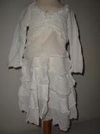 BRAEZ 2 delige hagel witte set met roezels 92-98 als~nieuw~, Kinderen en Baby's, Kinderkleding | Maat 92, Verzenden, Zo goed als nieuw