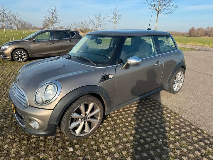 Mini 1.6 ONE  business line 2012 Grijs, Auto's, Mini, Particulier, One, Bluetooth, Centrale vergrendeling, Elektrische buitenspiegels