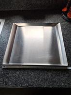 rvs/zack/serveer/schaal/hightea/vintage/retro/decoratie, Huis en Inrichting, Ophalen of Verzenden, Gebruikt, Vierkant