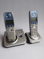 Panasonic Draadloze Handset met 2 telefoons, Ophalen of Verzenden, Zo goed als nieuw, 2 handsets, Stralingsarm