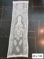 Tafellinnen, brocante, Huis en Inrichting, Keuken | Textiel, Ophalen of Verzenden, Gebruikt, Wit, Tafelkleed of Tafelzeil