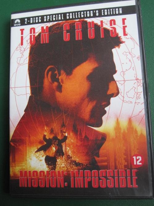 Mission: Impossible (1996) 2 disc, Cd's en Dvd's, Dvd's | Actie, Zo goed als nieuw, Actie, Boxset, Vanaf 12 jaar, Ophalen of Verzenden
