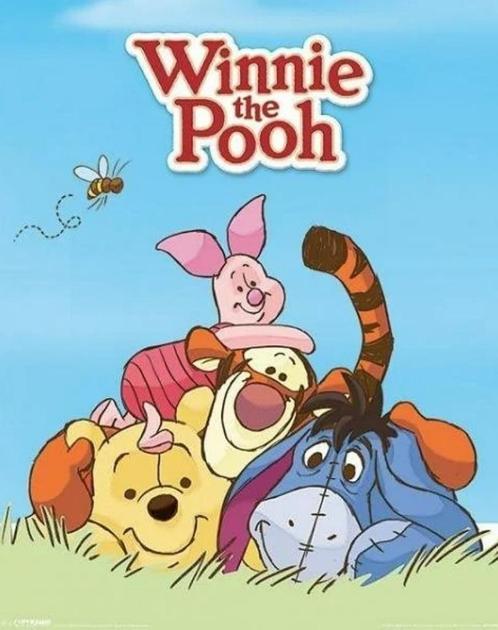 Winnie de Poeh mini poster 40x50 cm *NIEUW IN VERPAKKING*, Kinderen en Baby's, Kinderkamer | Inrichting en Decoratie, Nieuw, Wanddecoratie