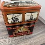 2 Vintage metalen bewaar blikken, Ophalen of Verzenden, Zo goed als nieuw, Koffie, Douwe Egberts