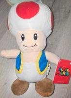 Super Mario Toad Knuffel, Ophalen of Verzenden, Zo goed als nieuw
