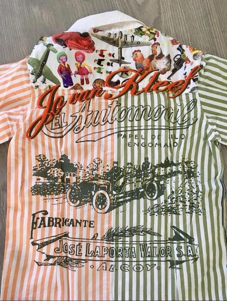 Prachtige blouse Jo van Kleef , maatje 116, Kinderen en Baby's, Kinderkleding | Maat 116, Gebruikt, Jongen, Overhemd of Blouse