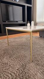 Marmeren salontafel vierkant, Ophalen, 50 tot 100 cm, Vierkant, Zo goed als nieuw