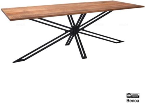 Eettafel Yana rechthoek mango naturel 6 maten leverbaar| Web, Huis en Inrichting, Tafels | Eettafels, Nieuw, 50 tot 100 cm, 150 tot 200 cm