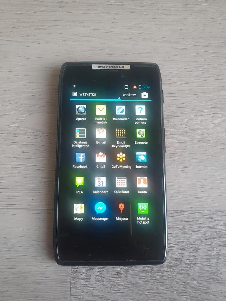 Motorola RAZR MAXX in goede staat, Telecommunicatie, Mobiele telefoons | Hoesjes en Frontjes | Nokia, Ophalen of Verzenden