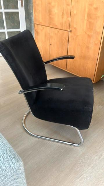 Vintage fauteuil gebr. de Wit (Gispen) beschikbaar voor biedingen