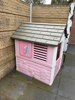Speelhuisje roze wit smoby, Kinderen en Baby's, Speelgoed | Buiten | Speelhuisjes, Ophalen of Verzenden, Zo goed als nieuw, Kunststof