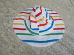 Zonnehoed vrolijk gestreept maat 68 hoed / muts / hoedje, Kinderen en Baby's, Babykleding | Petten en Hoeden, Meisje, Hoed, Ophalen of Verzenden
