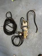 Hydrauliekpomp 12V met tank en hydraulische cilinder, Ophalen, Gebruikt