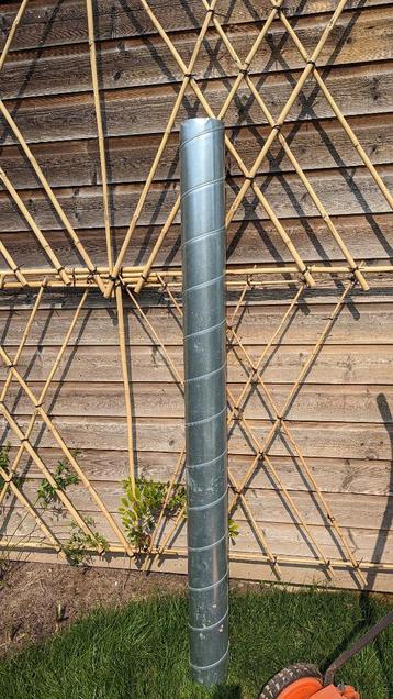 Spiraal afvoerbuis/regenpijp 125cm diameter - 1.67 meter lan beschikbaar voor biedingen