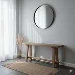 Sideboard / Wandtafel – Eikenhout 1,40 m Art. Nr.: 28054, Ophalen, 100 tot 150 cm, Eikenhout, Nieuw