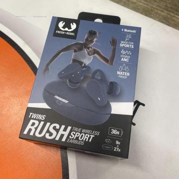 FRESH 'N REBEL Twins Rush Oordopjes steel blue new beschikbaar voor biedingen