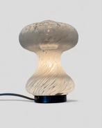 Vintage mushroom lamp peill & putzler tafellamp Murano glas, Minder dan 50 cm, Glas, Gebruikt, Ophalen of Verzenden