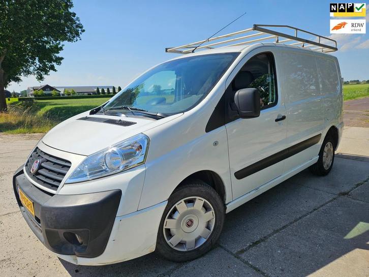 Fiat Scudo 10 2.0 MultiJet KH1 SX/ airco/ bj 2016/ euro 5, Auto's, Bestelauto's, Bedrijf, Te koop, ABS, Airbags, Airconditioning