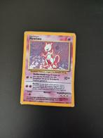 Mewtwo base holo pokémon kaart, Ophalen of Verzenden, Gebruikt, Losse kaart, Foil