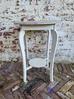 Brocante Franse bijzettafel/ plantentafel/ allegonda, Antiek en Kunst, Curiosa en Brocante, Ophalen of Verzenden