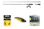 Mitchell Baitcaster Set - MX Casting Color Wit, Watersport en Boten, Ophalen of Verzenden, Nieuw, Complete set