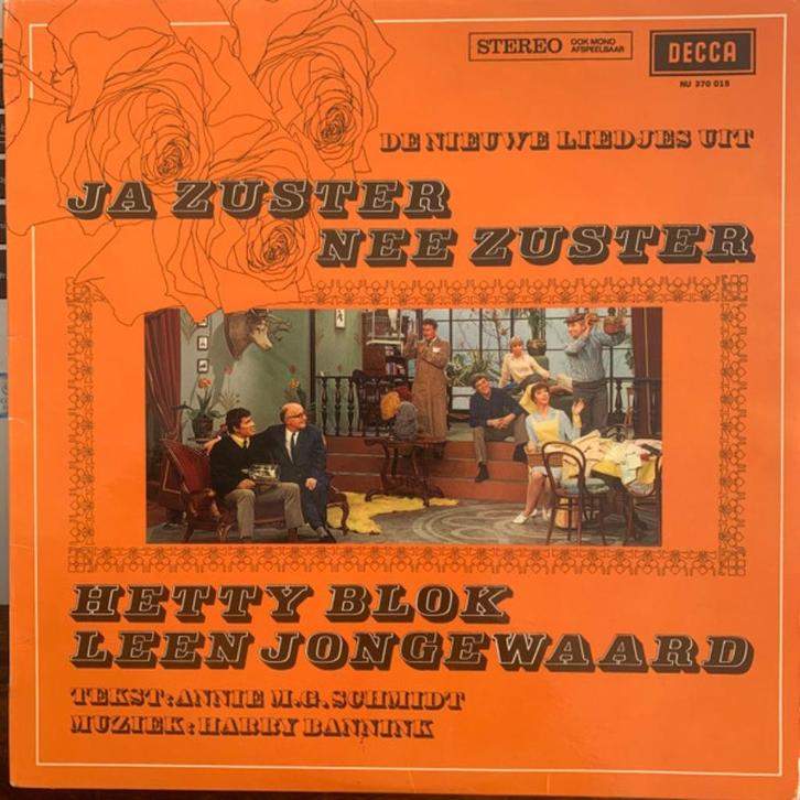 L.P. (1968) Ja Zuster Nee Zuster - De Nieuwste Liedjes uit., Cd's en Dvd's, Vinyl | Pop, Gebruikt, 1960 tot 1980, 12 inch, Ophalen of Verzenden