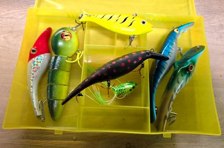 Partij Kunstaas : 7 stuks : HALCO TREMBLER / Fladen The Beas, Watersport en Boten, Hengelsport | Roofvissen, Nieuw, Overige typen