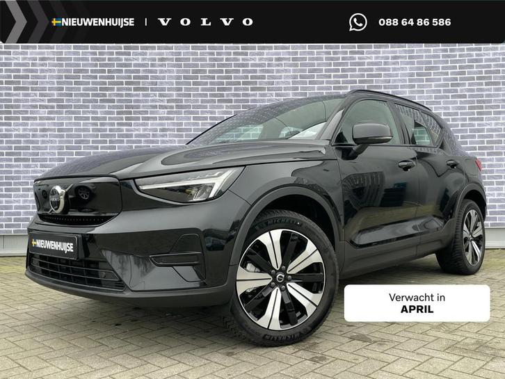 Volvo XC40 Recharge Plus | Trekhaak | Stoel/stuur verwarming, Auto's, Volvo, Bedrijf, XC40, ABS, Achteruitrijcamera, Adaptive Cruise Control