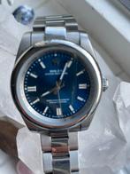 Rolex Oyster Perpetual - Blauwe Wijzerplaat, Sieraden, Tassen en Uiterlijk, Horloges | Heren, Polshorloge, Ophalen of Verzenden