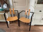 Design stoelen set van 2 kff möbel, Ophalen, Gebruikt, Twee, Bruin