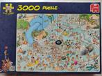 Jan van Haasteren Tropisch Zwemparadijs 3000 stukjes, Hobby en Vrije tijd, Denksport en Puzzels, Ophalen of Verzenden, Meer dan 1500 stukjes