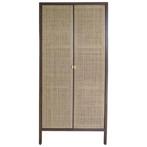 Lucie Kledingkast - Eigentijds Design, Huis en Inrichting, Kasten | Kledingkasten, Nieuw, 150 tot 200 cm, 25 tot 50 cm, Overige houtsoorten