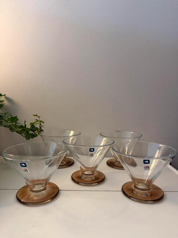 Leonardo coupe glazen, Antiek en Kunst, Antiek | Glas en Kristal, Ophalen of Verzenden