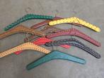 10 vintage/ retro SKAI leer kledinghangers (9), Kleding | Dames, Kledinghangers, Ophalen of Verzenden, Nvt, Nvt, Nvt