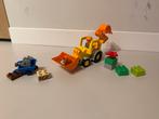 LEGO Duplo 10811 Graaflaadmachine, Ophalen of Verzenden, Zo goed als nieuw, Complete set, Duplo