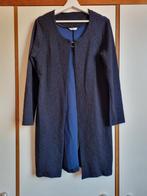 Leuk jasje blauw met zwart werkje miss Etam maat L, Ophalen, Gedragen, Blauw